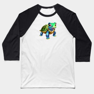 Bling Turtle Baseball T-Shirt